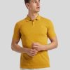 Manner Marc O Polo-Shirts | Polo-Shirt Im Shaped Fit Senfgelb