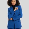 Frauen HUGO Blazer | Blazer Atana Mittelblau