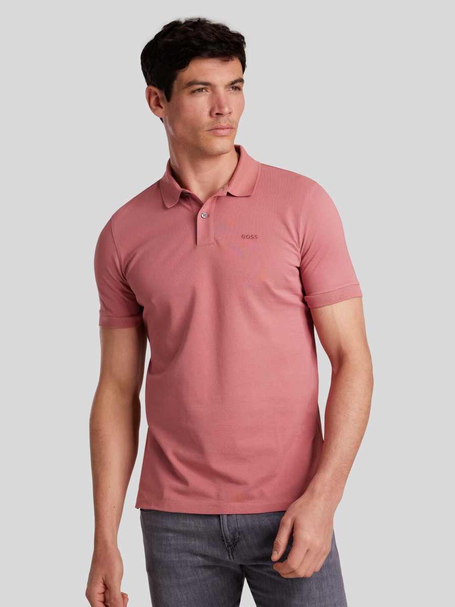 Manner BOSS Men Polo-Shirts | Polo-Shirt Pallas Rost