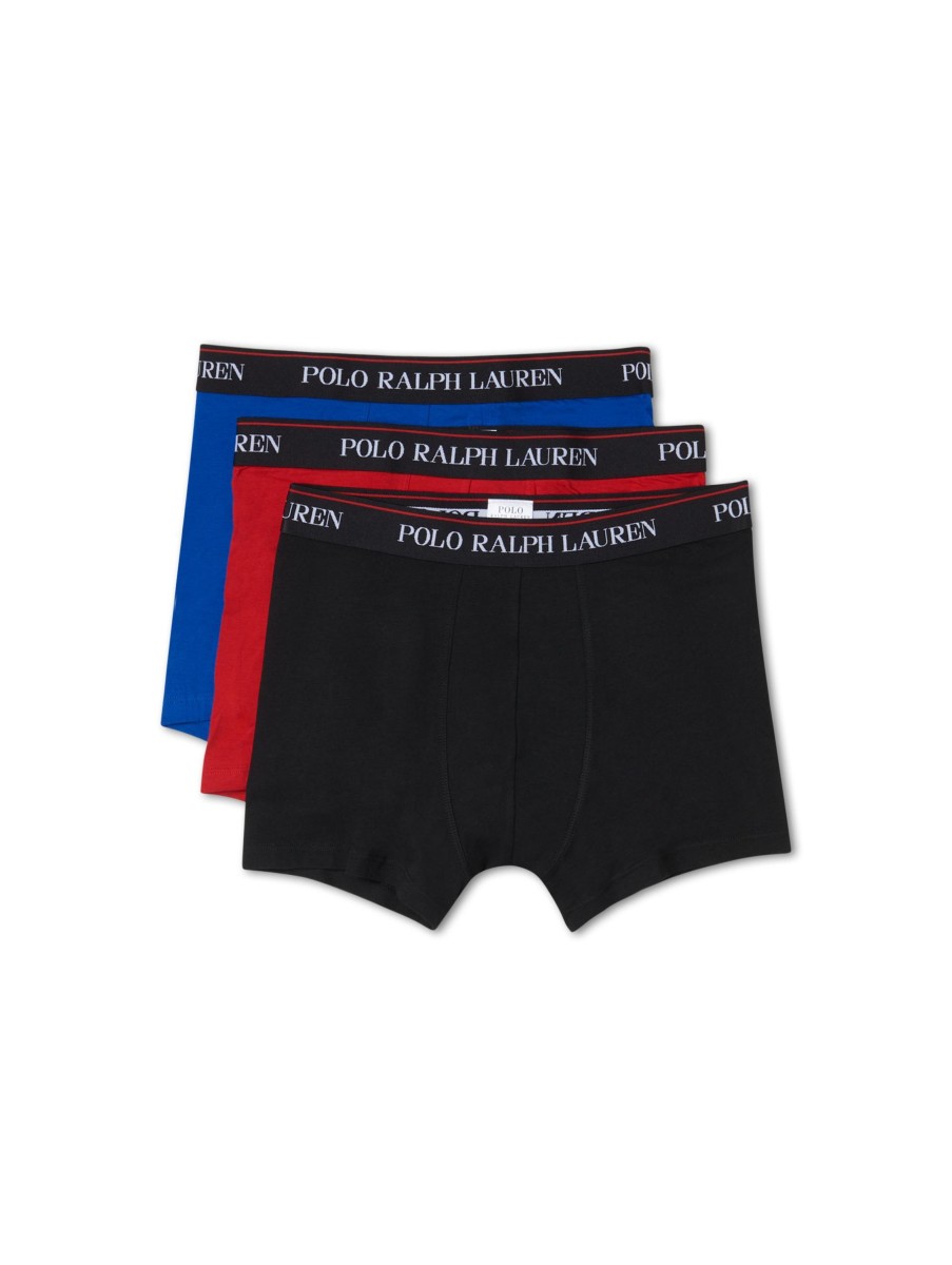 Manner Polo Ralph Lauren Men Wasche & Loungewear | Boxershorts 3Er Set Schwarz