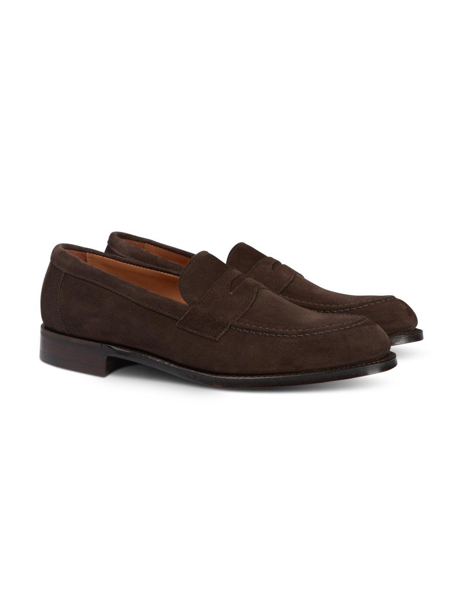 Manner Joseph Cheaney & Sons Loafers & Slippers | Leder Loafers Hadley Braun