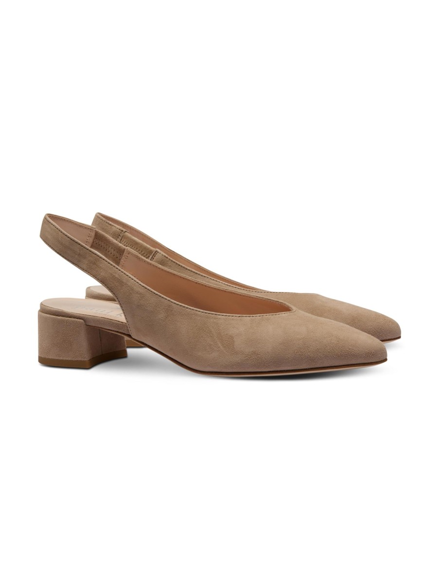 Frauen Paul Kehl High Heels & Pumps | Slingpumps Beige