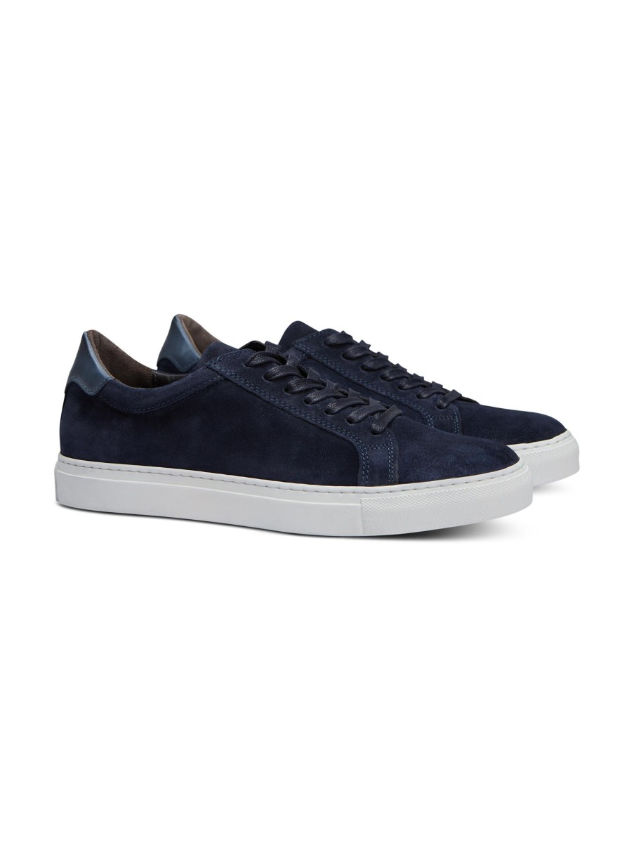 Manner Paul Kehl Sneakers | Sneaker Aus Wildleder Marine