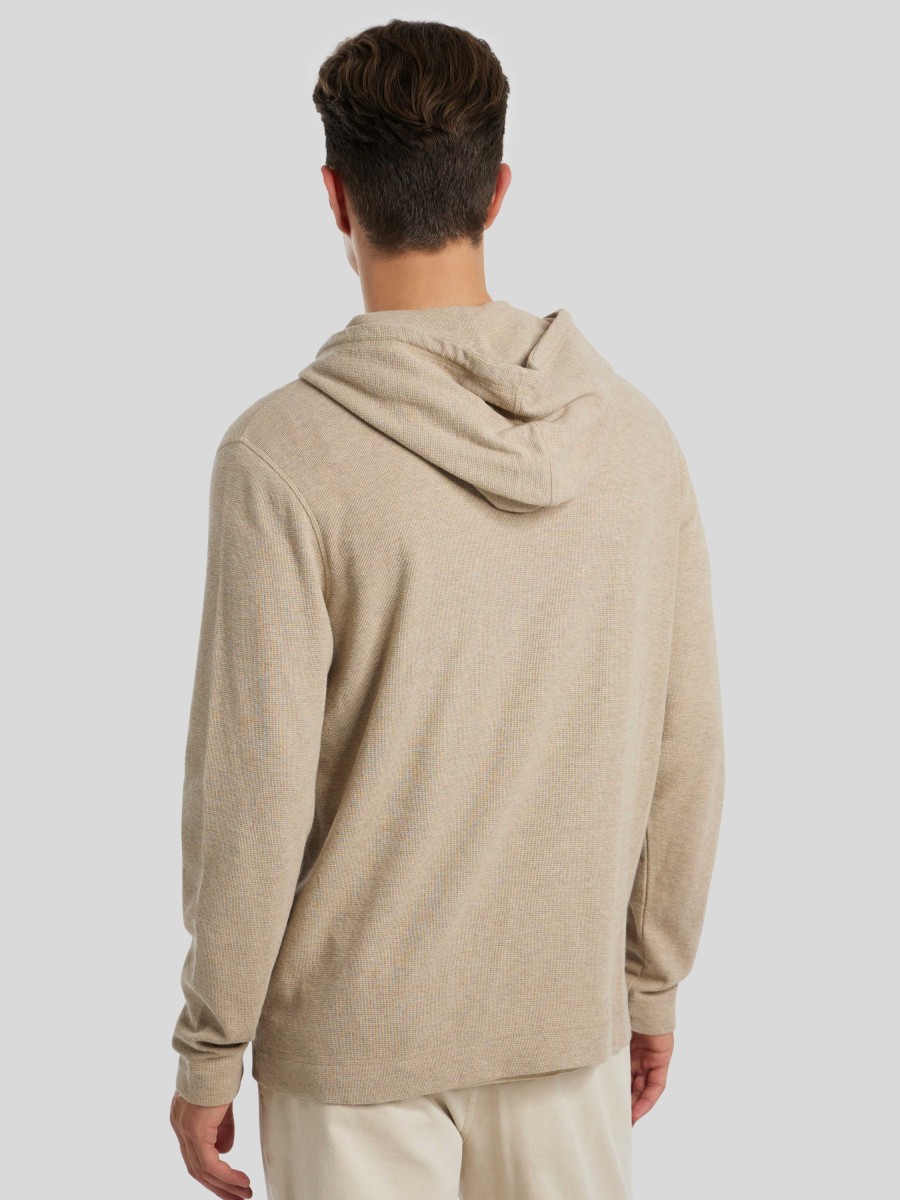 Manner Paul Hoodies & Sweatshirts | Langarmshirt Mit Kapuze Beige