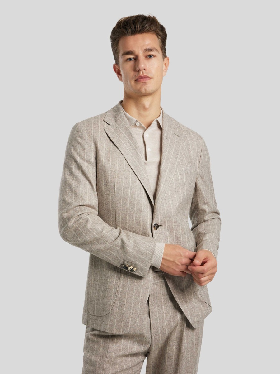 Manner windsor. Vestons | Veston Im Shaped Fit Giro Beige