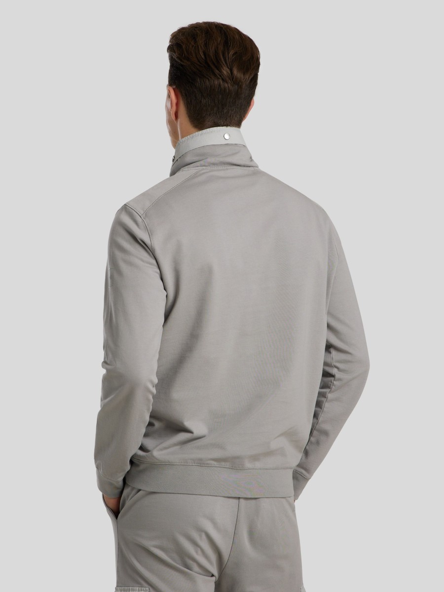 Manner BOSS Casual Hoodies & Sweatshirts | Sweatshirt Grau