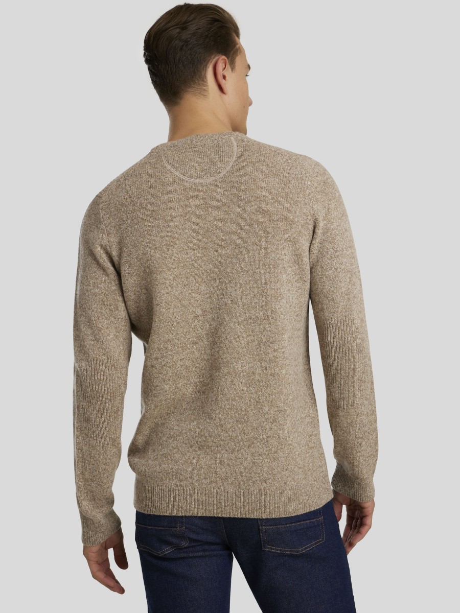 Manner Brax Pullover & Strickjacken | Pullover Beige