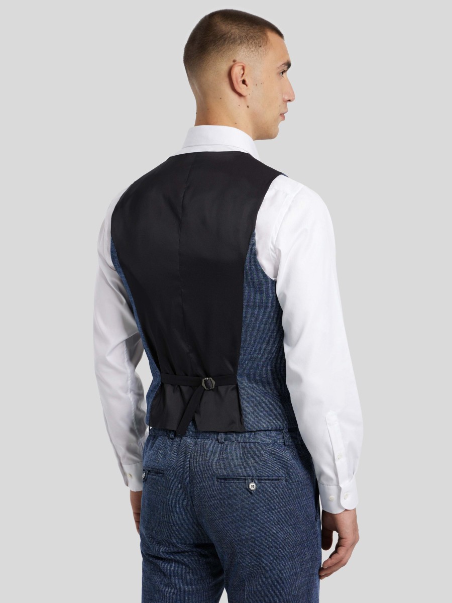 Manner Paul Gilets & Westen | Gilet Dark Denim