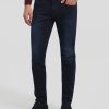 Manner Replay Jeans | Jeans Im Slim Fit Anbass Dark Denim