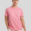 Manner Polo Ralph Lauren Men T-Shirts & Shirts | T-Shirt Im Classic Fit Rosa