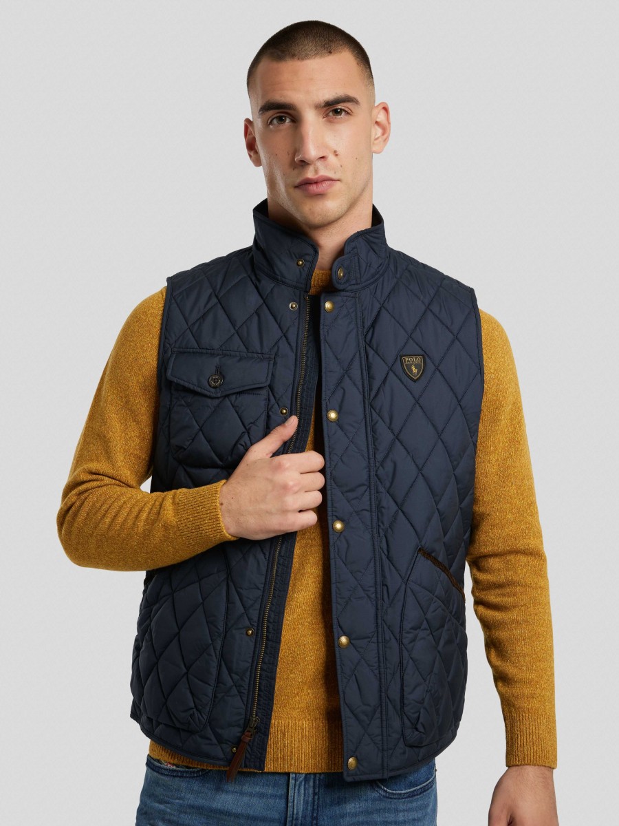 Manner Polo Ralph Lauren Men Gilets & Westen | Weste Marine