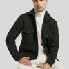 Manner windsor. Jacken | Wolljacke Orio Grun