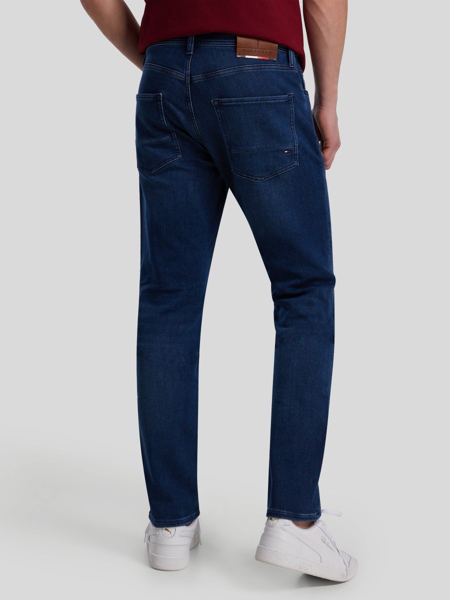 Manner Tommy Hilfiger Jeans | Jeans Im Regular Fit Denton Stretch Indigo