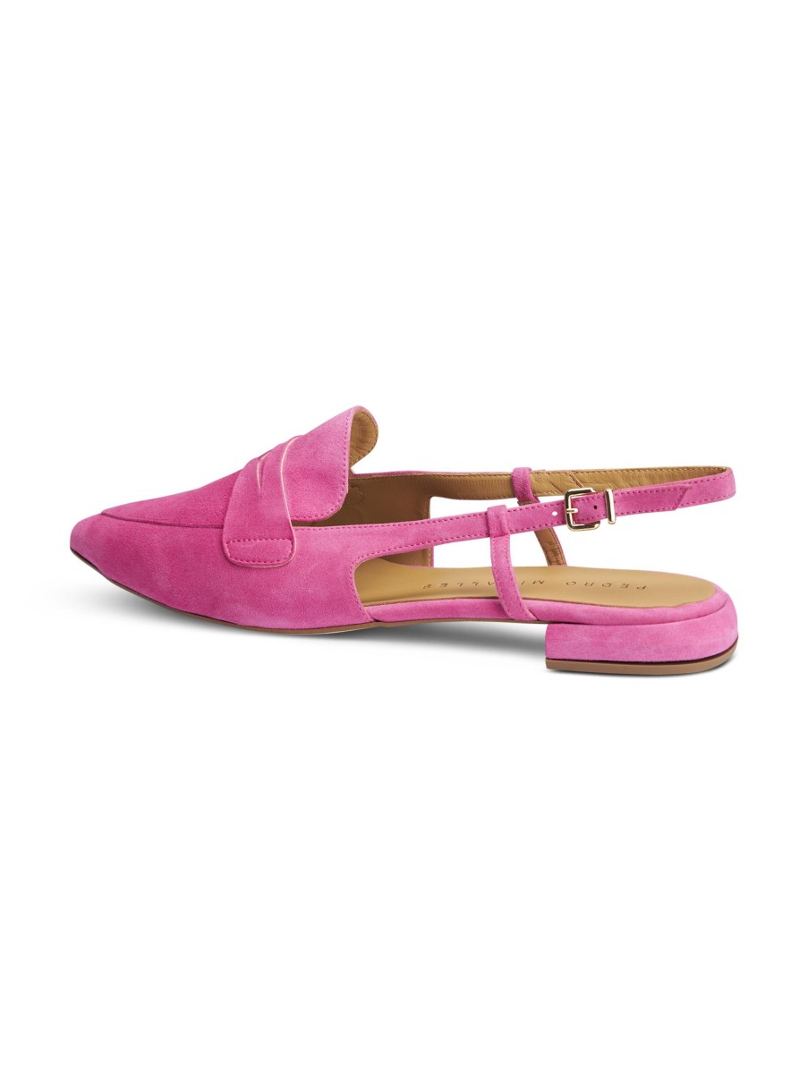 Frauen Pedro Miralles Ballerinas | Slingback Sandale Fuchsia