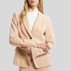 Frauen Marc Cain Blazer | Cordblazer Puder