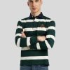 Manner Paul Kehl Polo-Shirts | Rugbyshirt Im Custom Fit Dunkelgrun