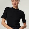 Frauen Scotch & Soda Women T-Shirts & Shirts | T-Shirt Schwarz