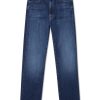 Frauen Mother Jeans | Jeans The Hustler Ankle Dark Denim