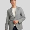 Manner BOSS Men Vestons | Veston Im Slim Fit Grau