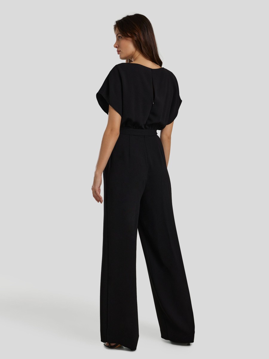 Frauen Comma Overalls & Jumpsuits | Overall Schwarz