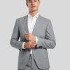 Manner BOSS Men Anzuge | Anzug 2-Teilig Im Slim Fit Huge Hellgrau