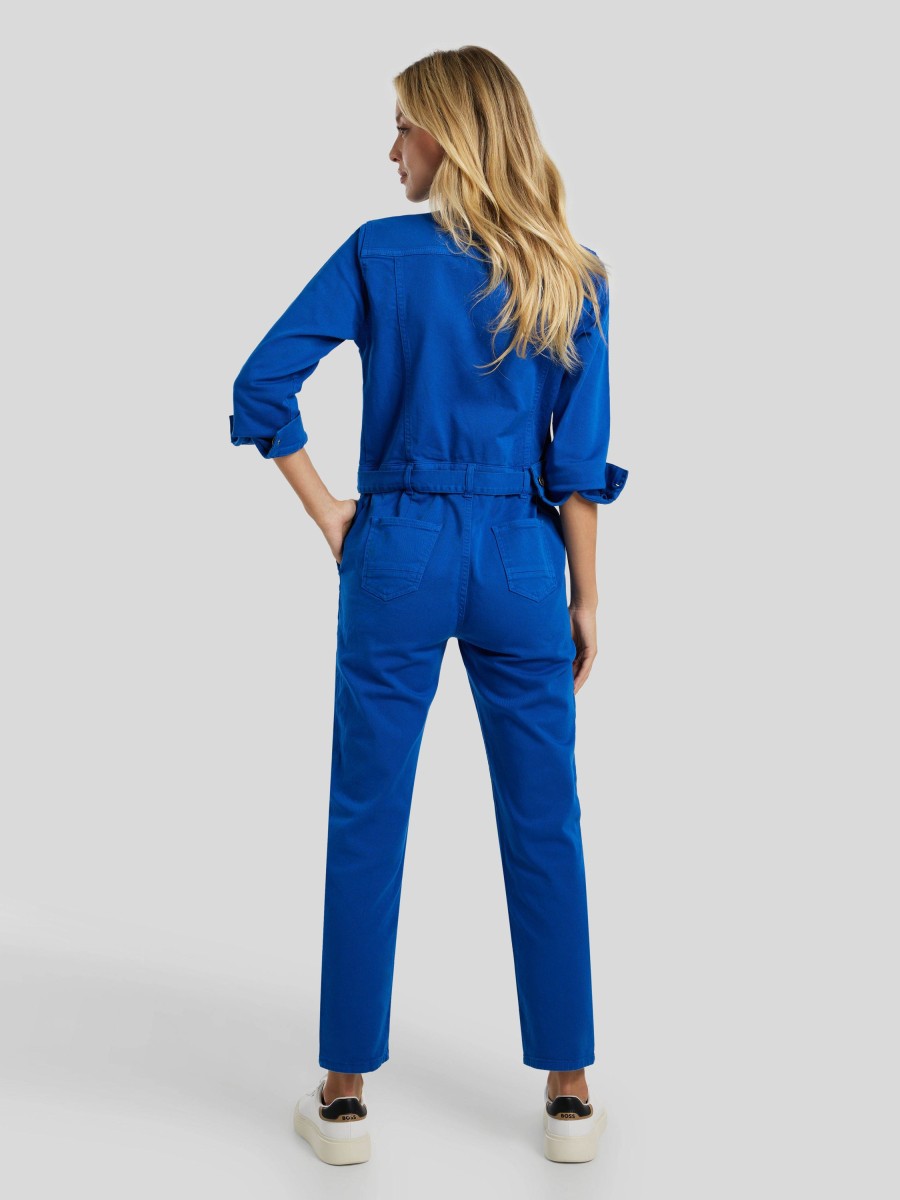 Frauen Luisa Rossi Overalls & Jumpsuits | Overall Aus Denim Linda Royal