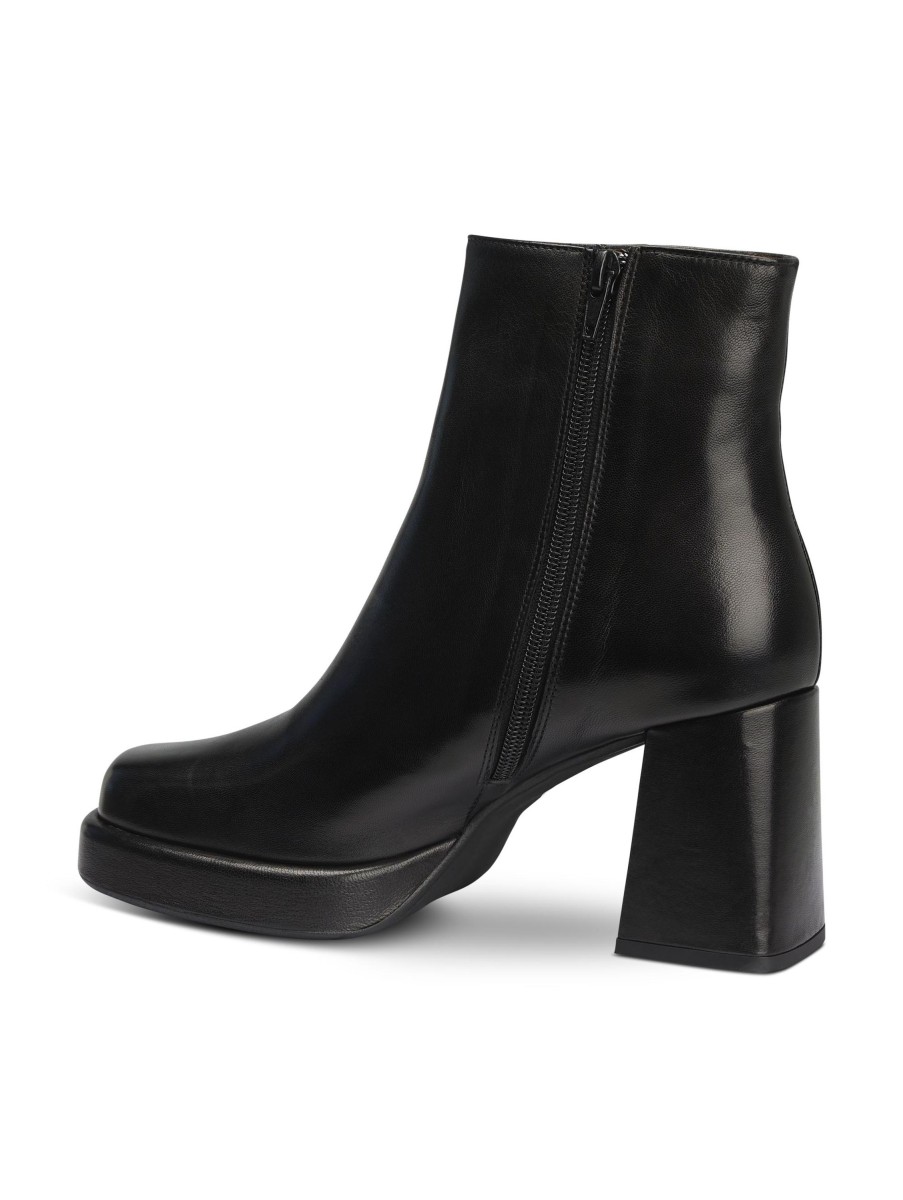 Frauen THEA MIKA Boots & Stiefeletten | Plateau-Stiefelette Schwarz