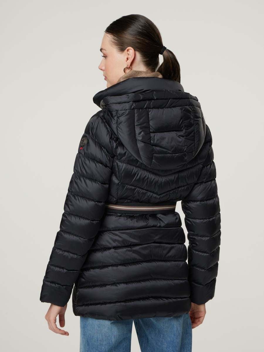 Frauen Cape Horn Jacken | Steppjacke Pakoba Schwarz