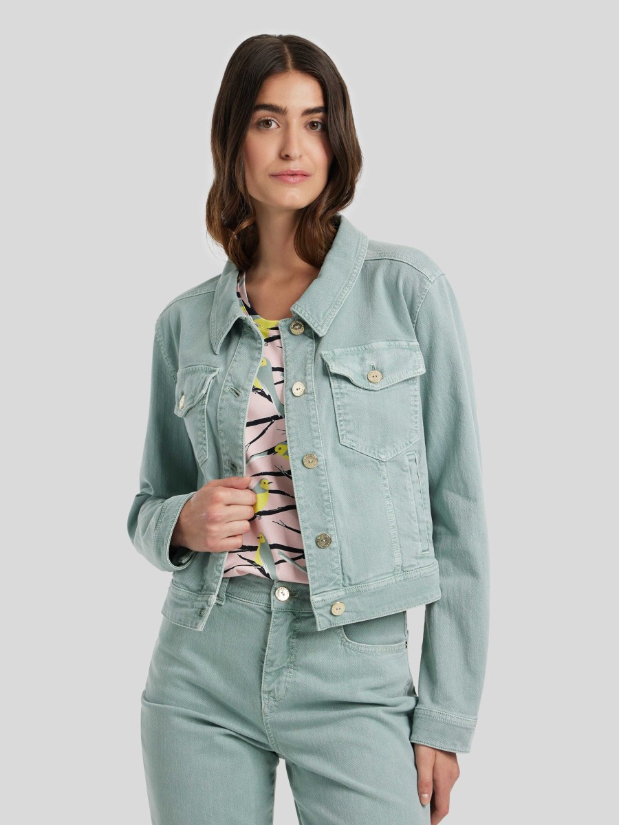 Frauen Marc Cain Jacken | Jeansjacke Mint