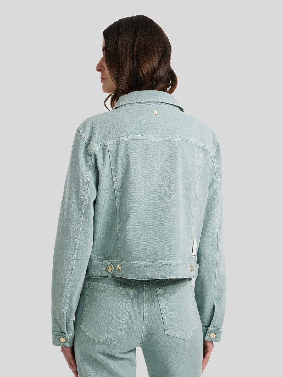 Frauen Marc Cain Jacken | Jeansjacke Mint