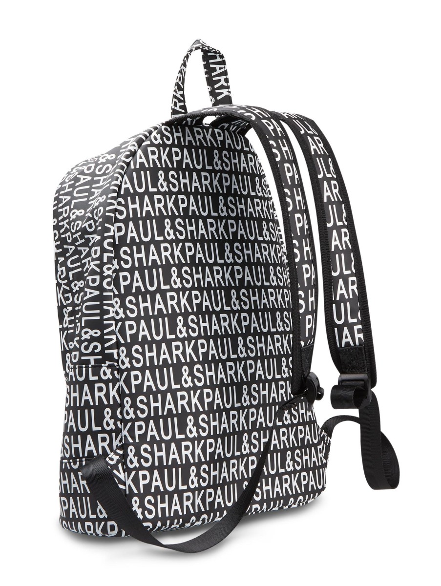 Manner Paul & Shark Taschen & Portemonnaies | Rucksack Schwarz