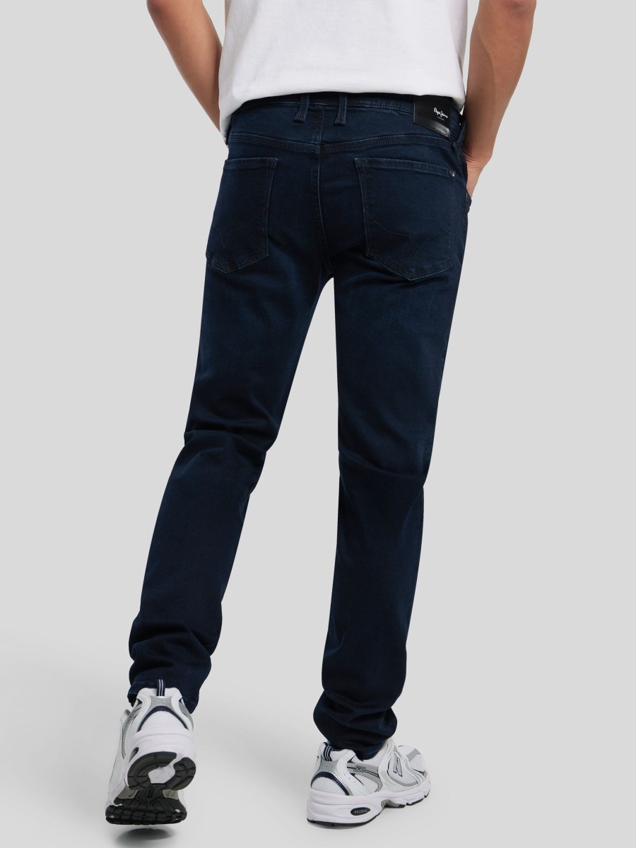 Manner Pepe Jeans Jeans | Jeans Im Skinny Fit Marine