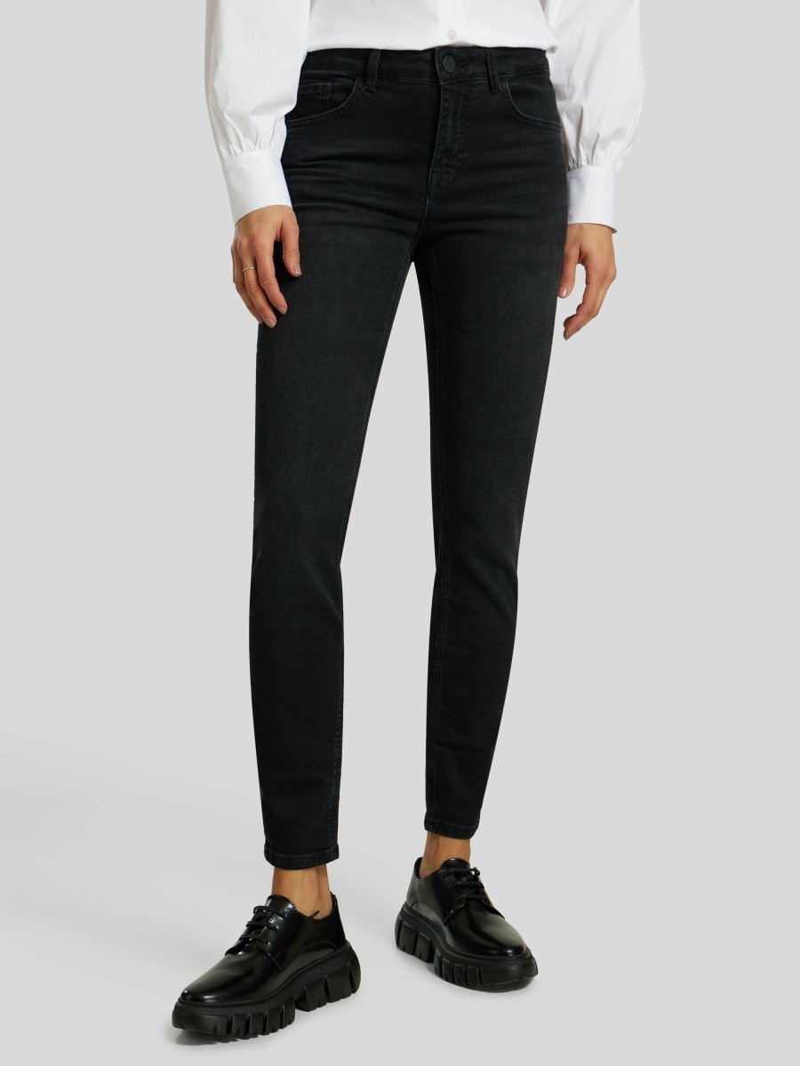 Frauen Mos Mosh Jeans | Skinny Jeans Schwarz