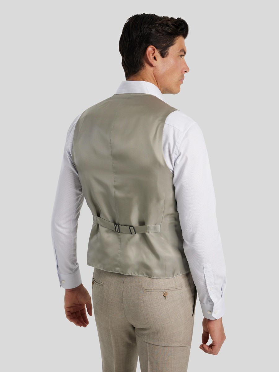 Manner Canali Gilets & Westen | Gilet Taupe