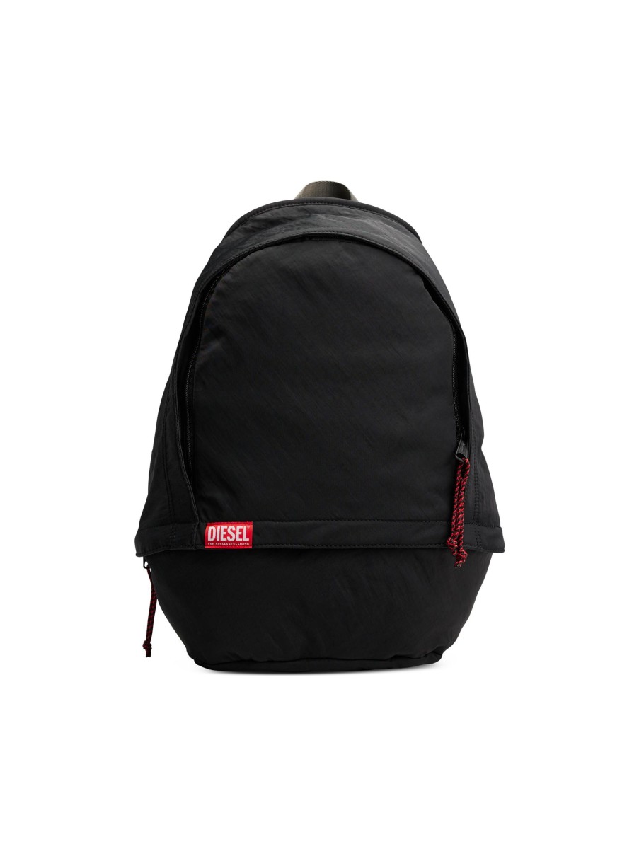 Manner Diesel Taschen & Portemonnaies | Rucksack Rave Backpack X Schwarz