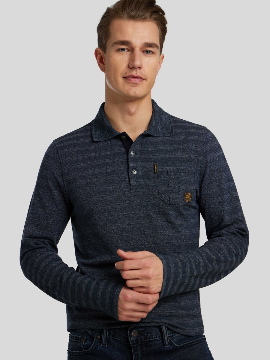 Manner PME Legend Polo-Shirts | Polo-Shirt Mit Logo Marine