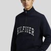 Manner Tommy Hilfiger Hoodies & Sweatshirts | Sweatshirt Marine