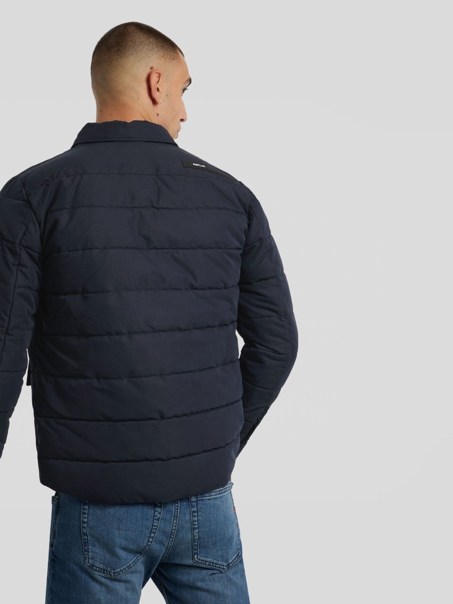 Manner Replay Jacken | Ubergangsjacke Marine