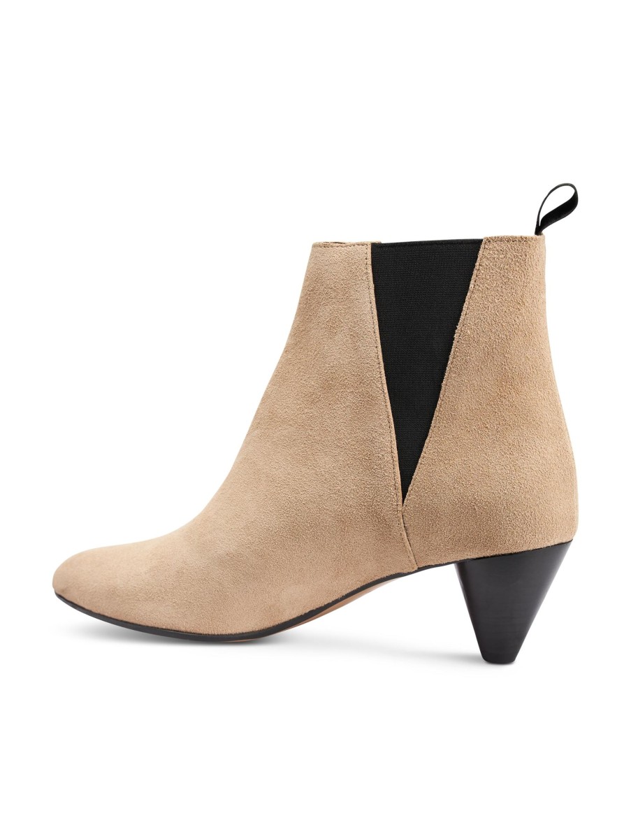 Frauen Anonymous Copenhagen Boots & Stiefeletten | Chelsea Boot Clivia Beige