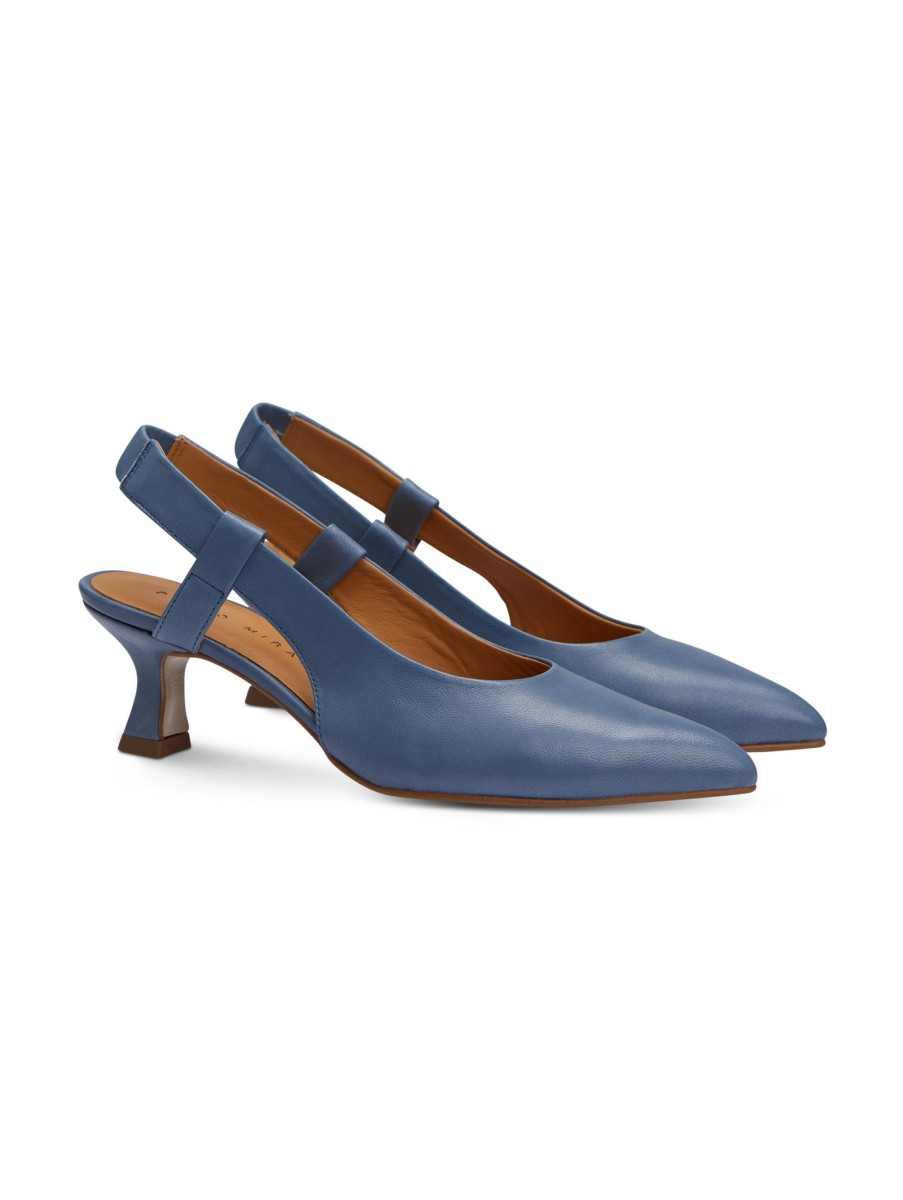 Frauen Pedro Miralles High Heels & Pumps | Slingpumps Indigo