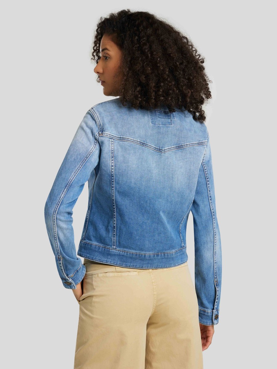 Frauen Drykorn Jacken | Jeansjacke Somerton Lightdenim