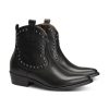 Frauen The Flow Boots & Stiefeletten | Cowboy Stiefelette Schwarz