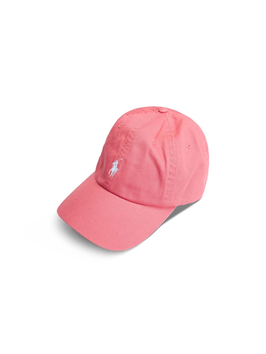 Manner Polo Ralph Lauren Men Hute & Mutzen | Cap Mit Logo Rot