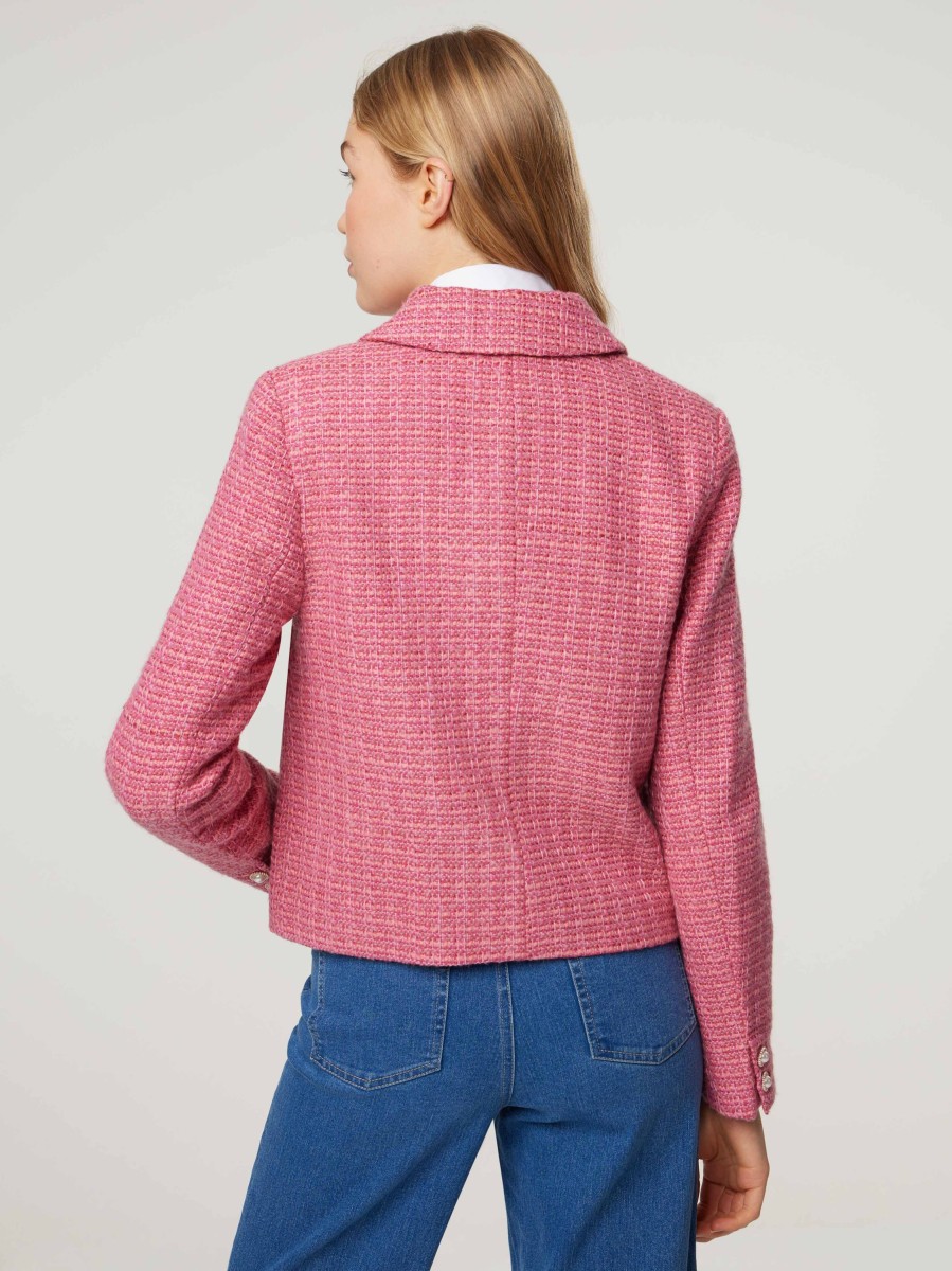 Frauen Paul Kehl Blazer | Blazer Aus Tweed Coralle