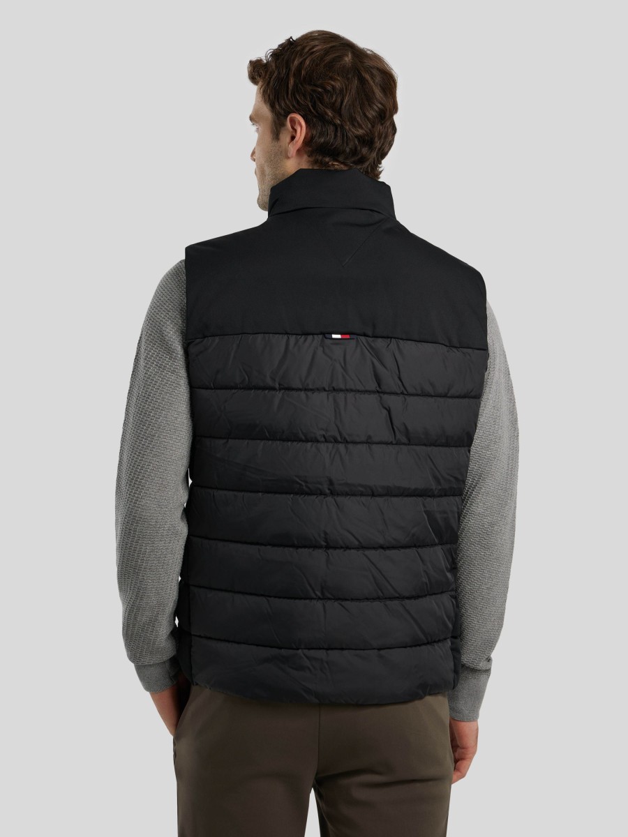 Manner Tommy Hilfiger Gilets & Westen | Steppweste Schwarz