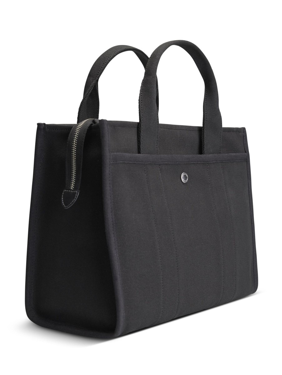 Frauen Coach Taschen | Shopper Cargo Tote Schwarz