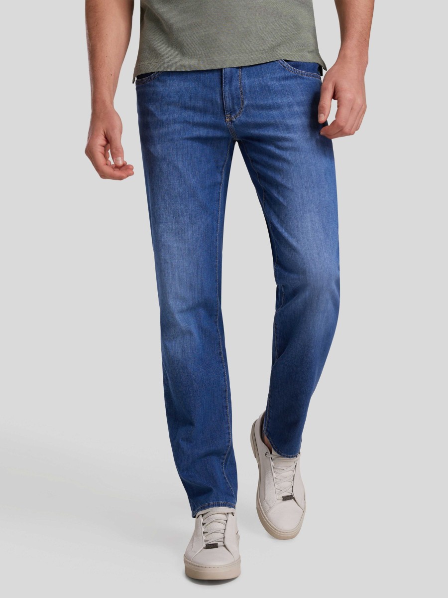 Manner Brax Jeans | Jeans Im Modern Fit Cadiz Bleached