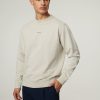 Manner BOSS Casual Hoodies & Sweatshirts | Sweatshirt Wefade Beige