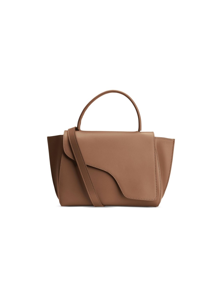 Frauen ATP Atelier Taschen | Tasche Arezzo Vacchetta Khaki