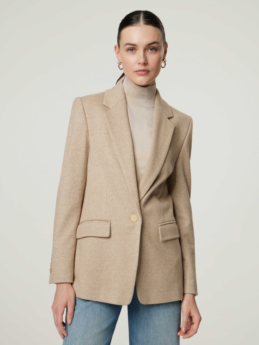 Frauen Drykorn Blazer | Blazer Atlin Beige